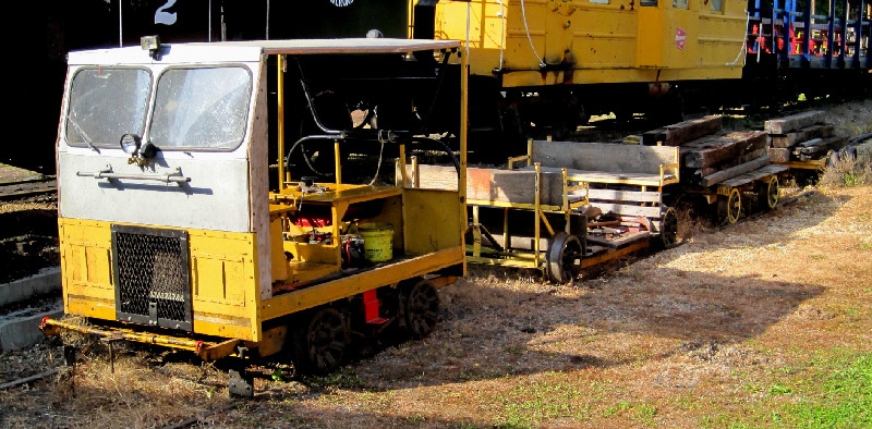 Large Fairmont railroad speeder